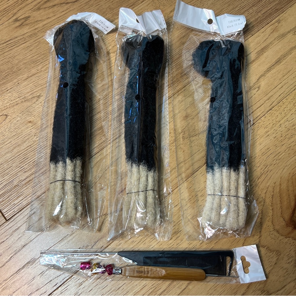 8-inch, 30 Strands Human Hair Extensions